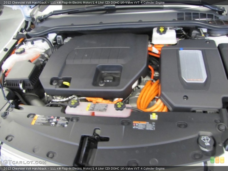 111 kW Plug-In Electric Motor/1.4 Liter GDI DOHC 16-Valve VVT 4 Cylinder Engine for the 2012 Chevrolet Volt #57159023