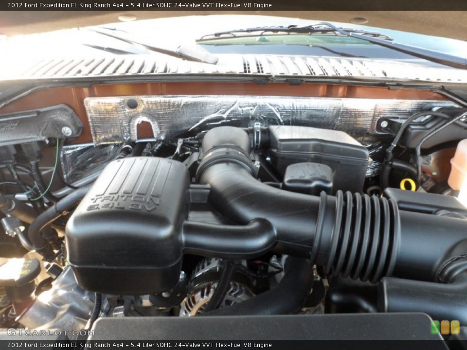 5.4 Liter SOHC 24-Valve VVT Flex-Fuel V8 Engine for the 2012 Ford Expedition #57171600