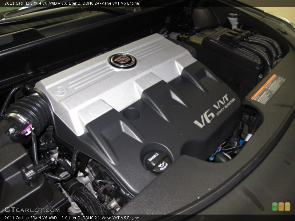 3.0 Liter DI DOHC 24-Valve VVT V6 Engine for the 2011 Cadillac SRX #57174633