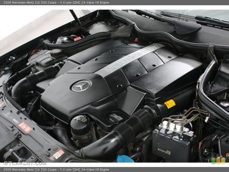 5.0 Liter SOHC 24-Valve V8 Engine for the 2006 Mercedes-Benz CLK #57176427