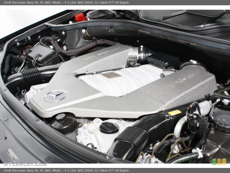 6.3 Liter AMG DOHC 32-Valve VVT V8 2008 Mercedes-Benz ML Engine