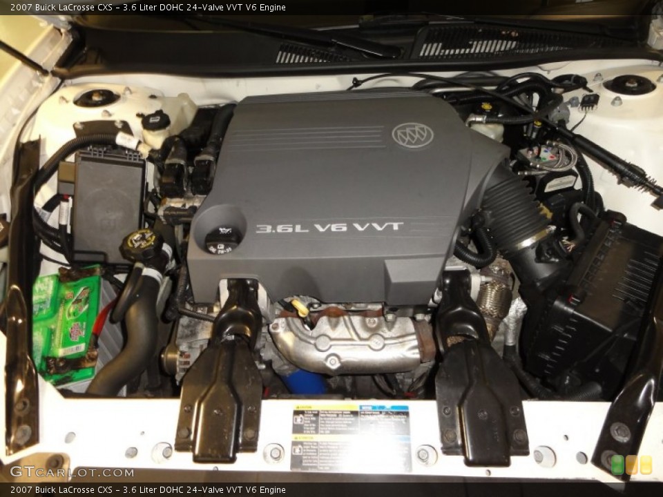 3.6 Liter DOHC 24-Valve VVT V6 Engine for the 2007 Buick LaCrosse #57190727