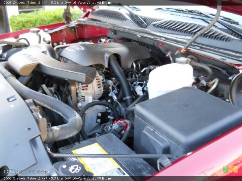 5.3 Liter OHV 16-Valve Vortec V8 Engine for the 2005 Chevrolet Tahoe #57191031