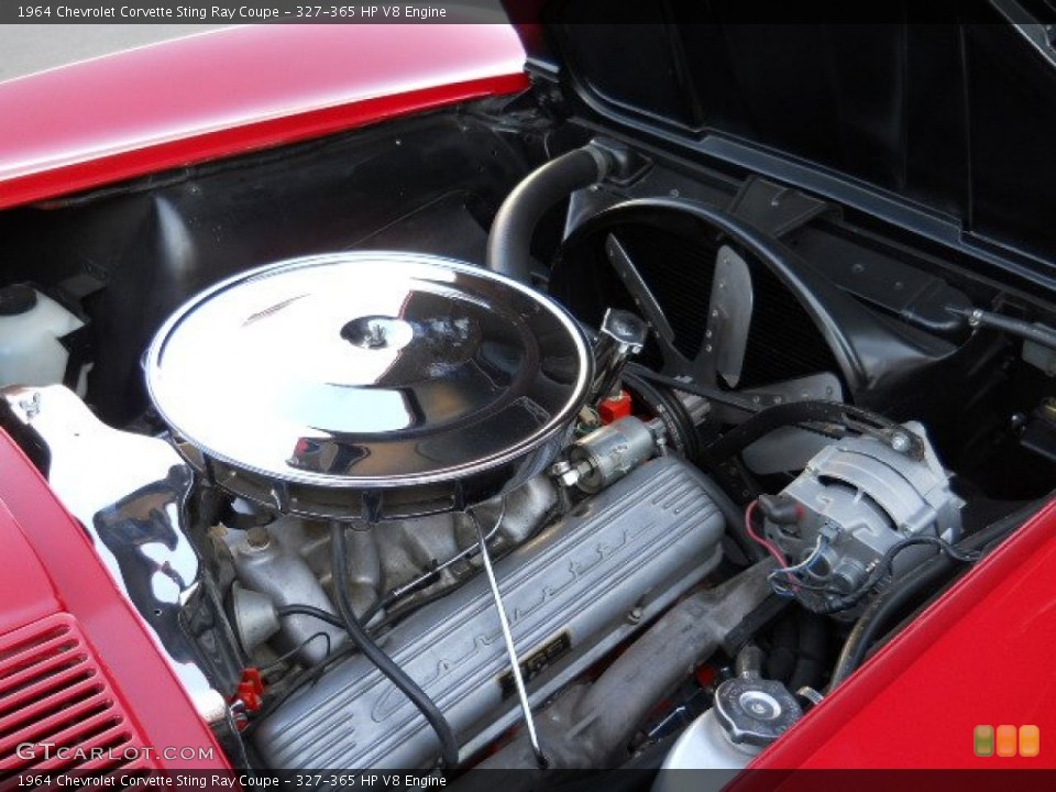 327-365 HP V8 Engine for the 1964 Chevrolet Corvette #57191423