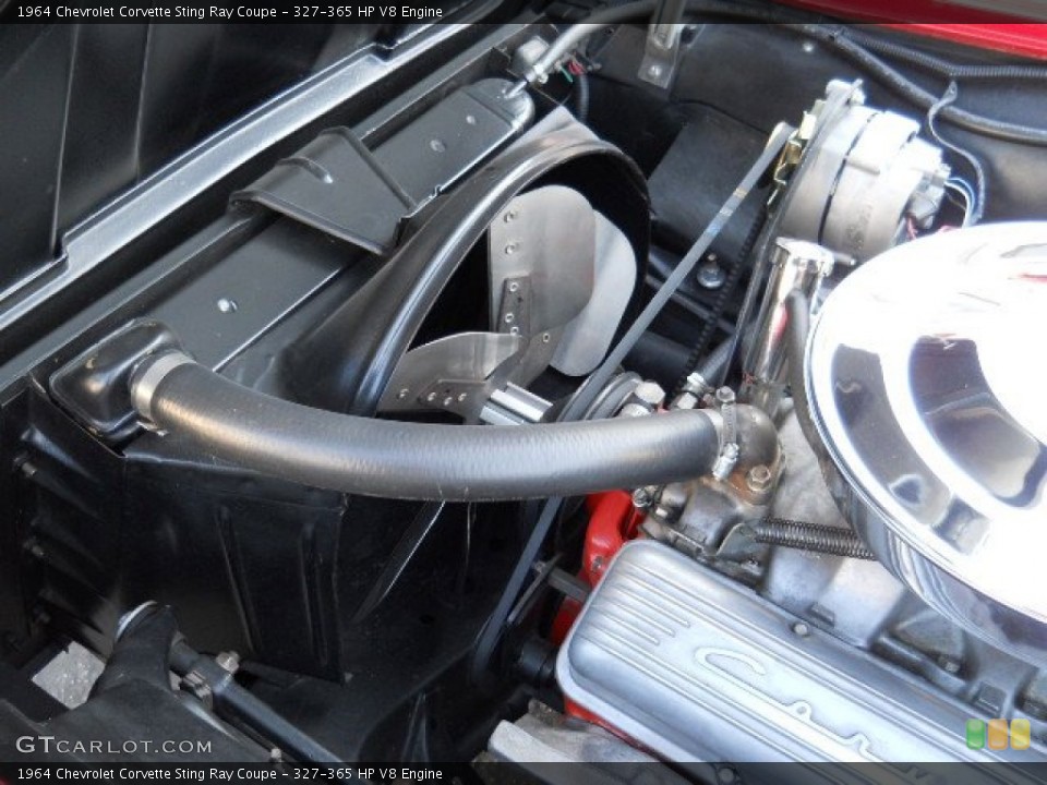 327-365 HP V8 Engine for the 1964 Chevrolet Corvette #57191439