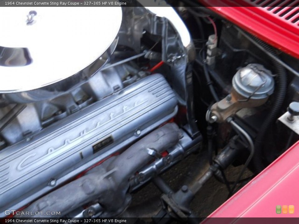327-365 HP V8 Engine for the 1964 Chevrolet Corvette #57191448