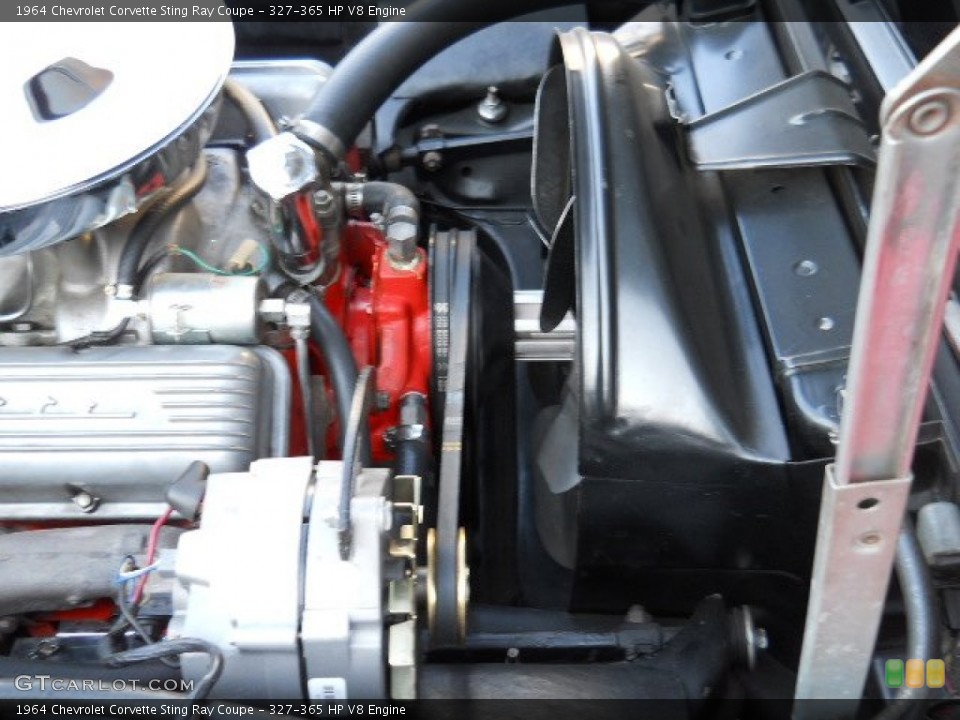 327-365 HP V8 Engine for the 1964 Chevrolet Corvette #57191466