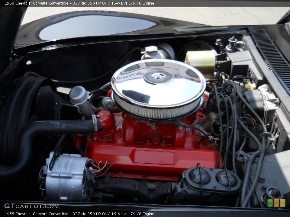 327 cid 350 HP OHV 16-Valve L79 V8 Engine for the 1968 Chevrolet Corvette #57192403