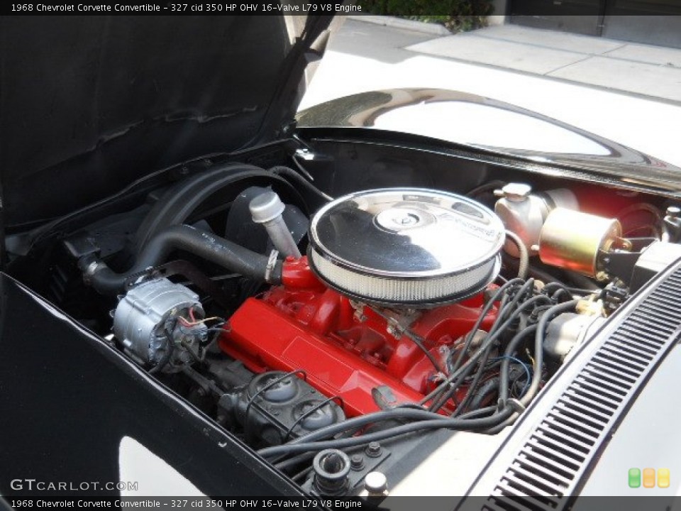 327 cid 350 HP OHV 16-Valve L79 V8 Engine for the 1968 Chevrolet Corvette #57192414
