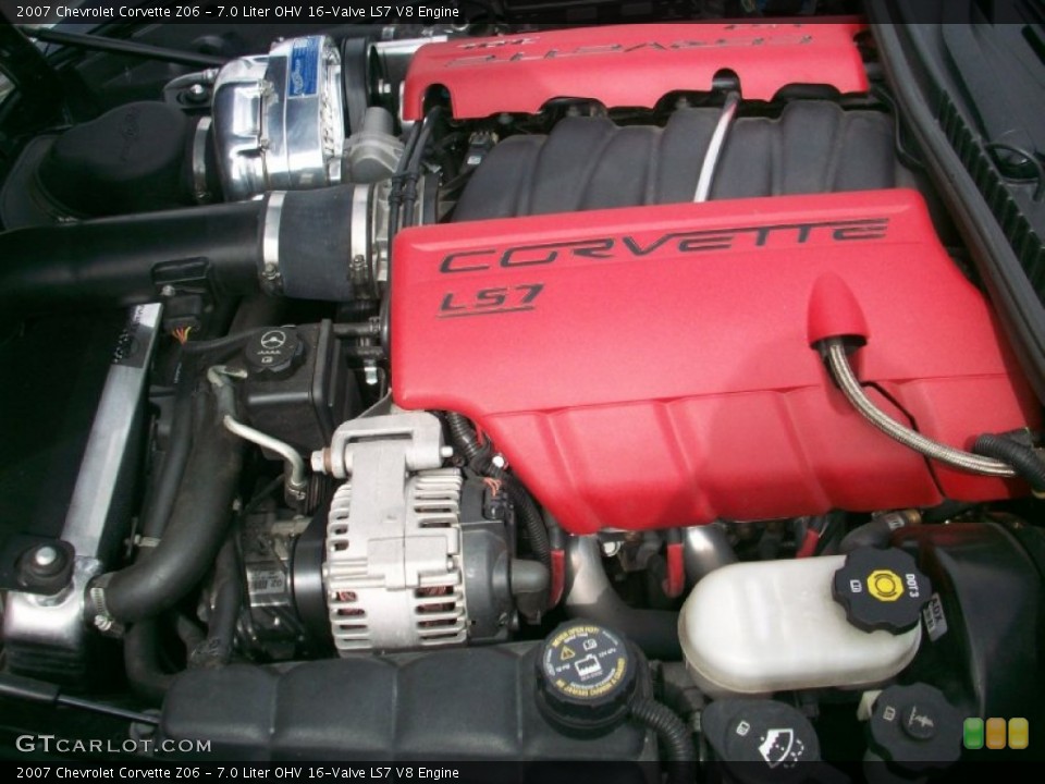 7.0 Liter OHV 16-Valve LS7 V8 Engine for the 2007 Chevrolet Corvette #57192777