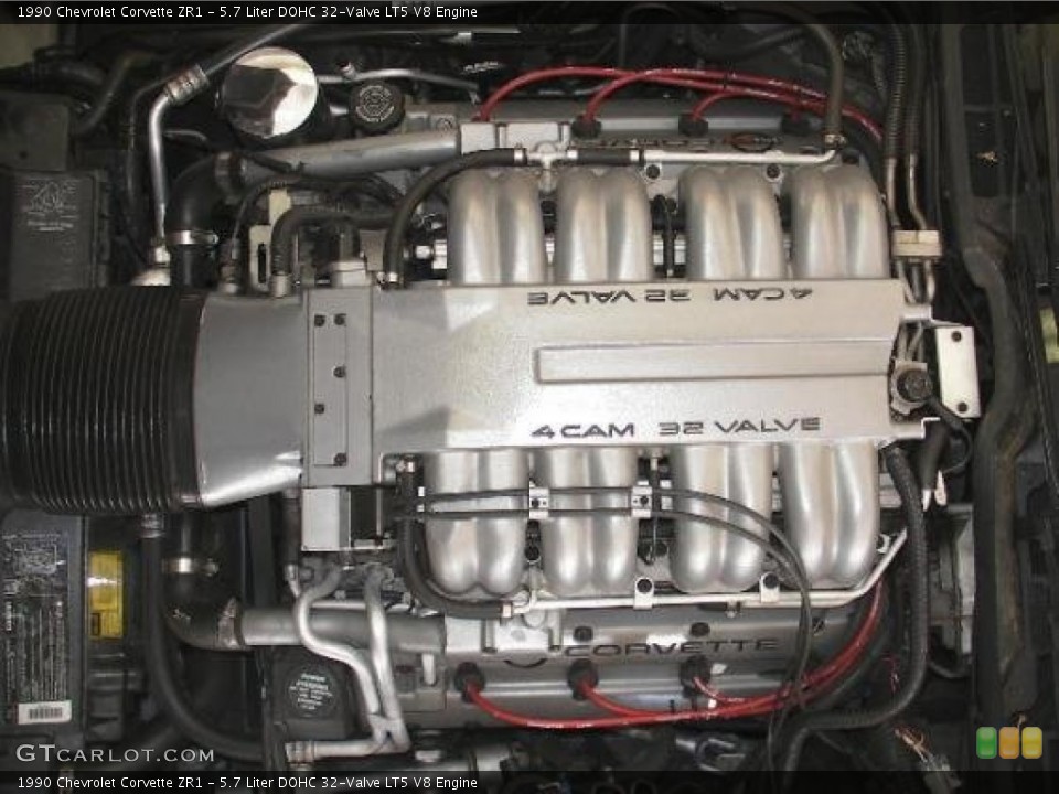 5.7 Liter DOHC 32-Valve LT5 V8 Engine for the 1990 Chevrolet Corvette #57193855