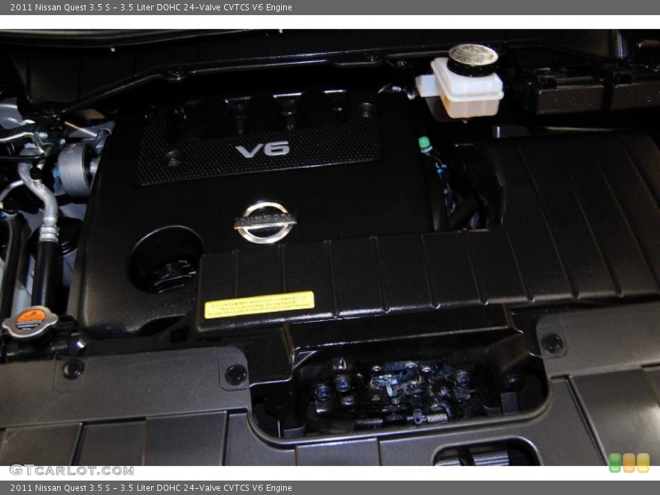 3.5 Liter DOHC 24-Valve CVTCS V6 Engine for the 2011 Nissan Quest #57202696