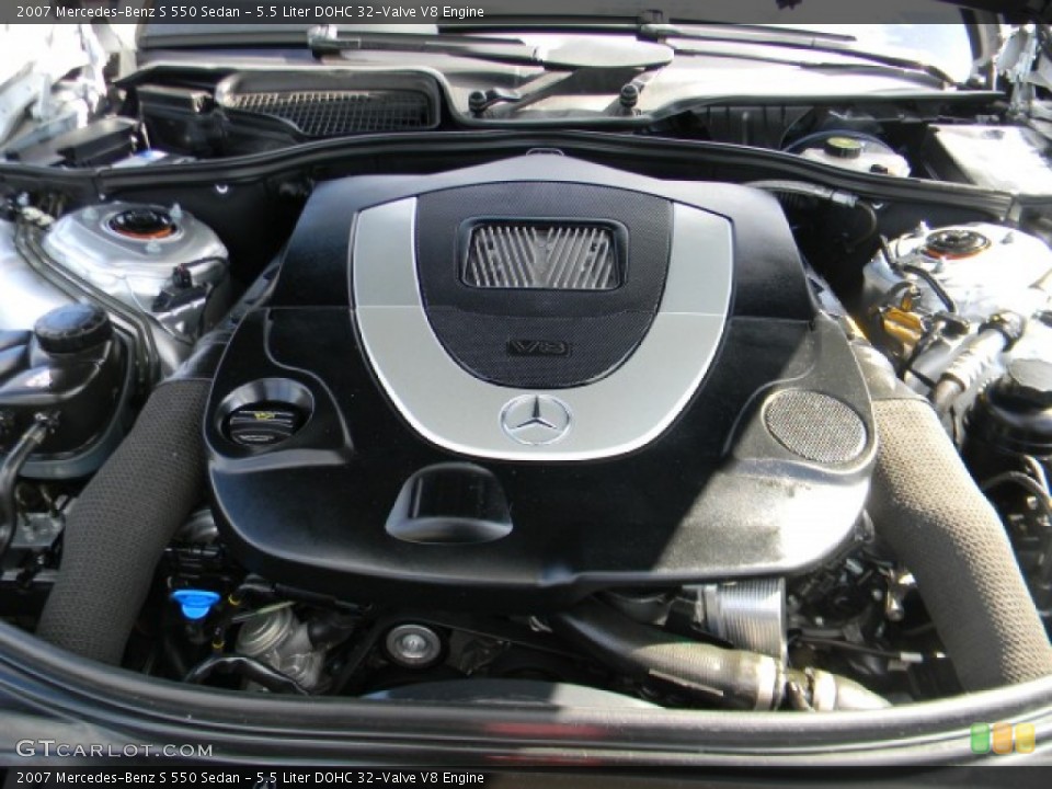 5.5 Liter DOHC 32-Valve V8 Engine for the 2007 Mercedes-Benz S #57211068