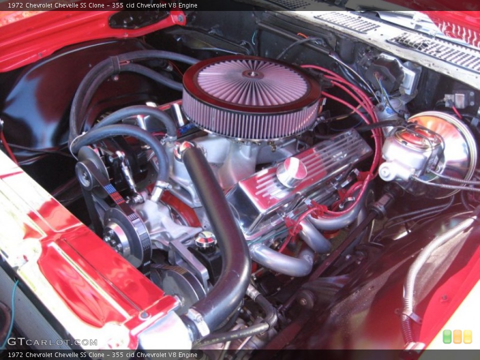 355 cid Chvevrolet V8 Engine for the 1972 Chevrolet Chevelle #57214801
