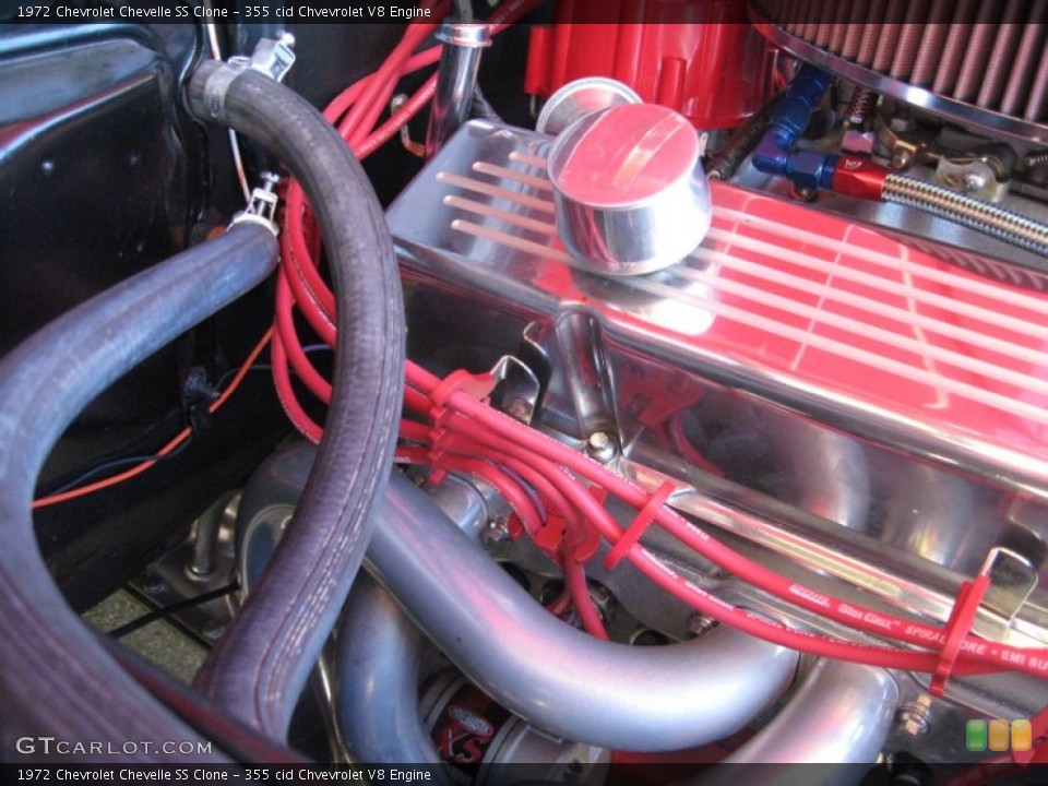 355 cid Chvevrolet V8 Engine for the 1972 Chevrolet Chevelle #57214813