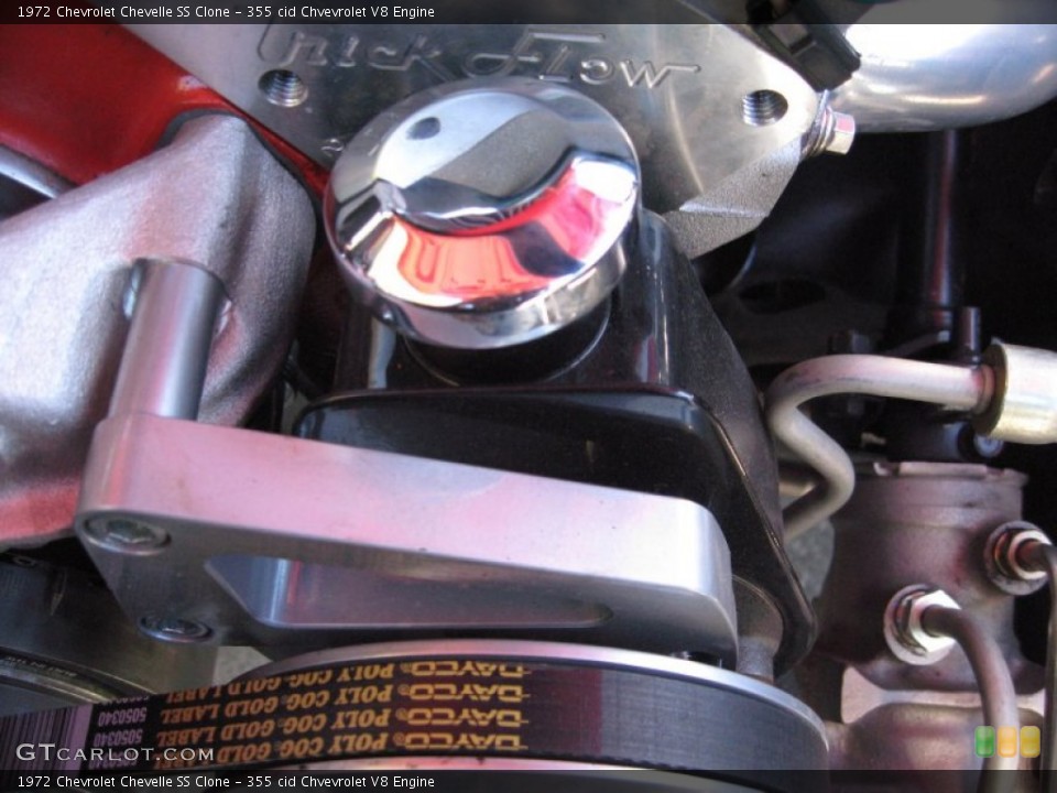 355 cid Chvevrolet V8 Engine for the 1972 Chevrolet Chevelle #57214822