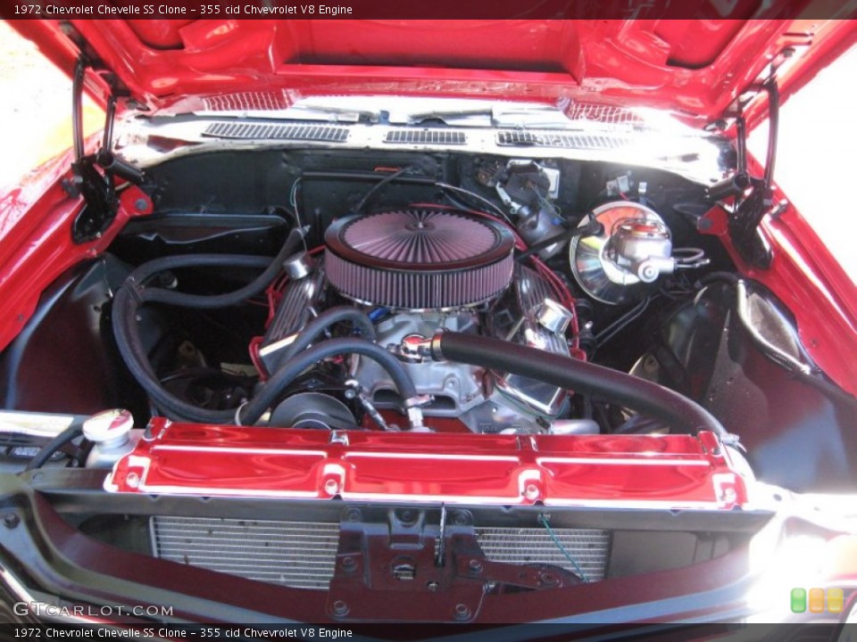 355 cid Chvevrolet V8 Engine for the 1972 Chevrolet Chevelle #57214840
