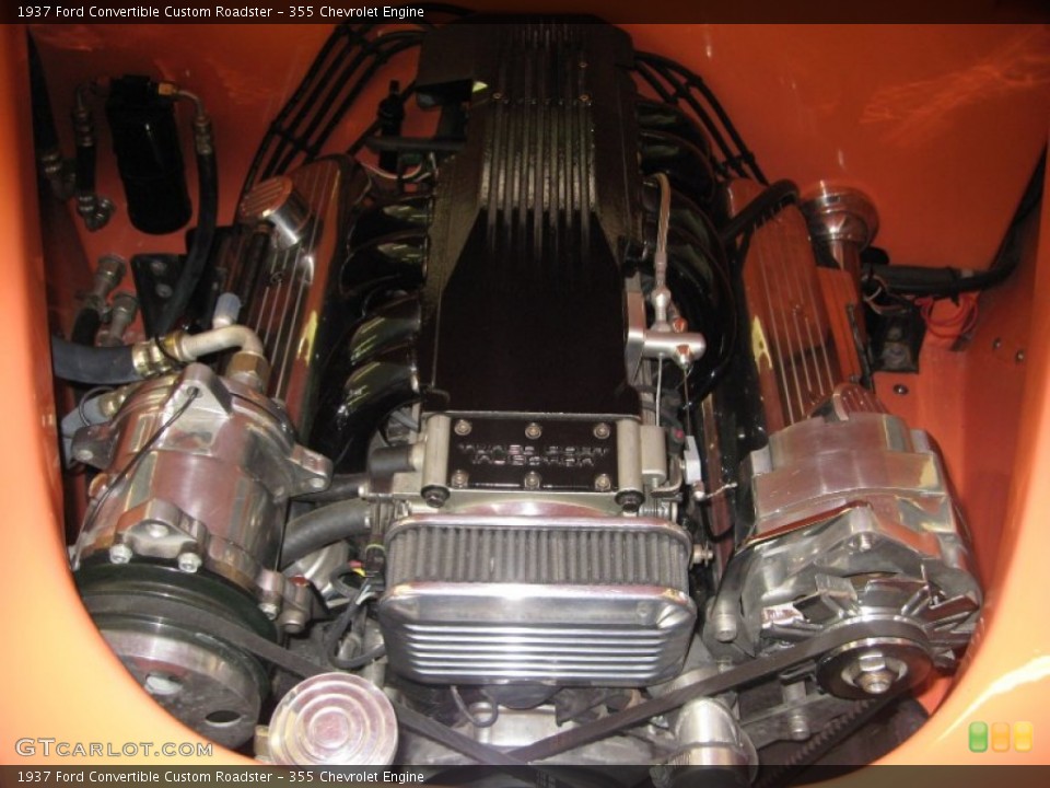 355 Chevrolet 1937 Ford Convertible Engine