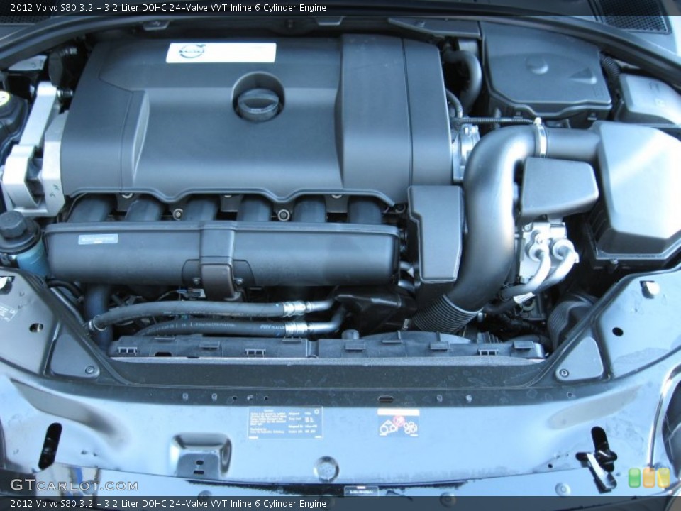 3.2 Liter DOHC 24-Valve VVT Inline 6 Cylinder Engine for the 2012 Volvo S80 #57236225