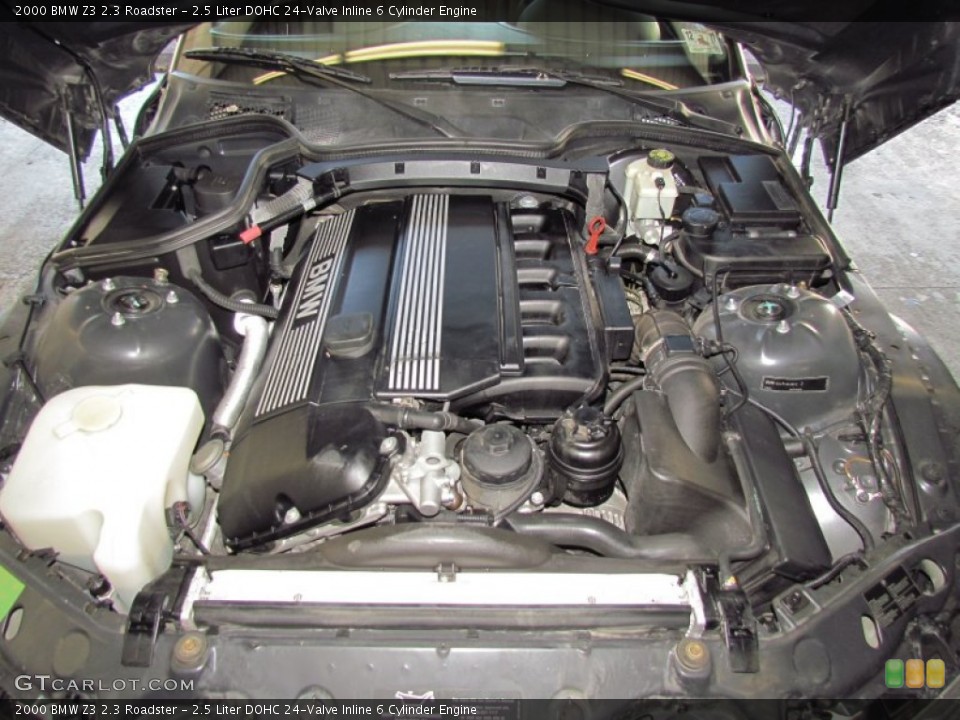 2.5 Liter DOHC 24-Valve Inline 6 Cylinder Engine for the 2000 BMW Z3 #57236621