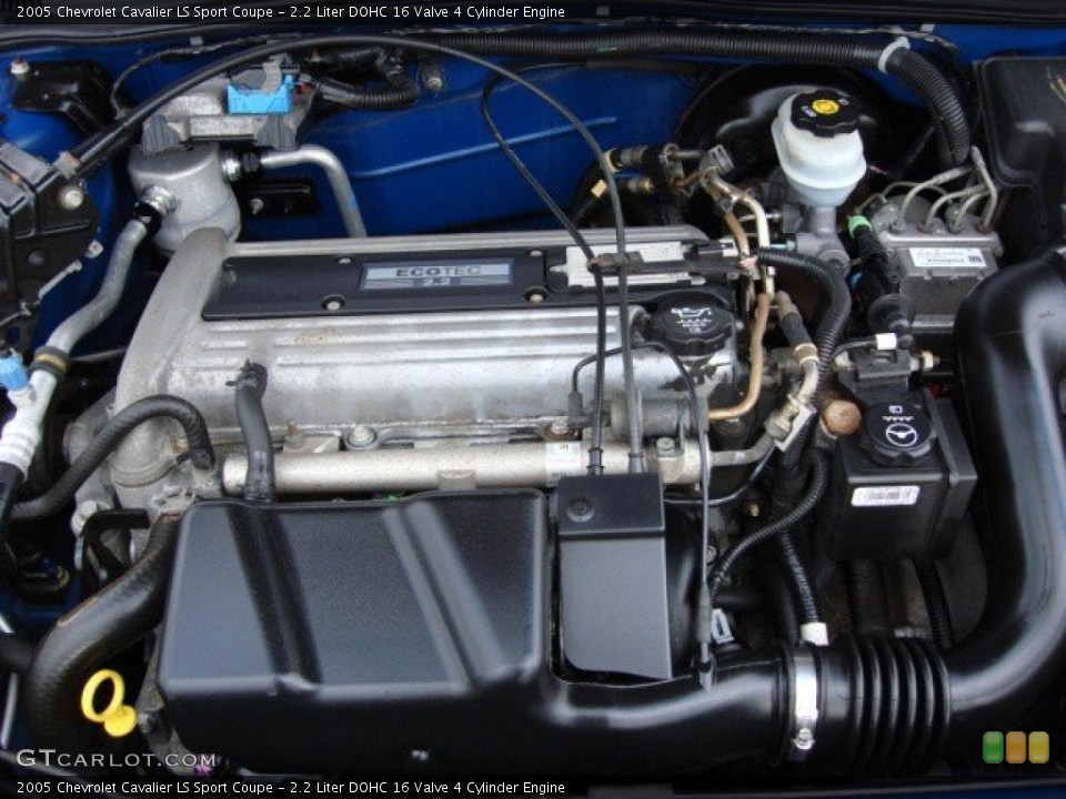 2.2 Liter DOHC 16 Valve 4 Cylinder Engine for the 2005 Chevrolet Cavalier #57239603