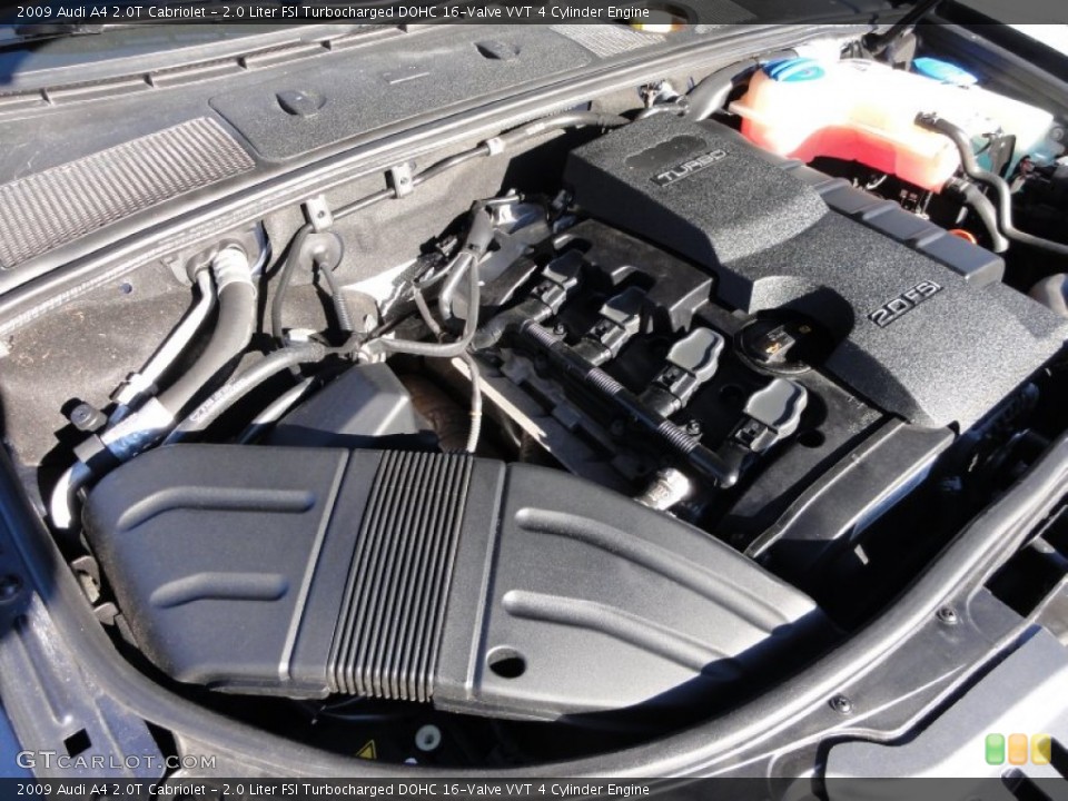 2.0 Liter FSI Turbocharged DOHC 16-Valve VVT 4 Cylinder Engine for the 2009 Audi A4 #57252698