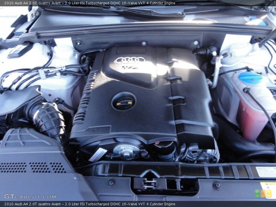 2.0 Liter FSI Turbocharged DOHC 16-Valve VVT 4 Cylinder Engine for the 2010 Audi A4 #57254549