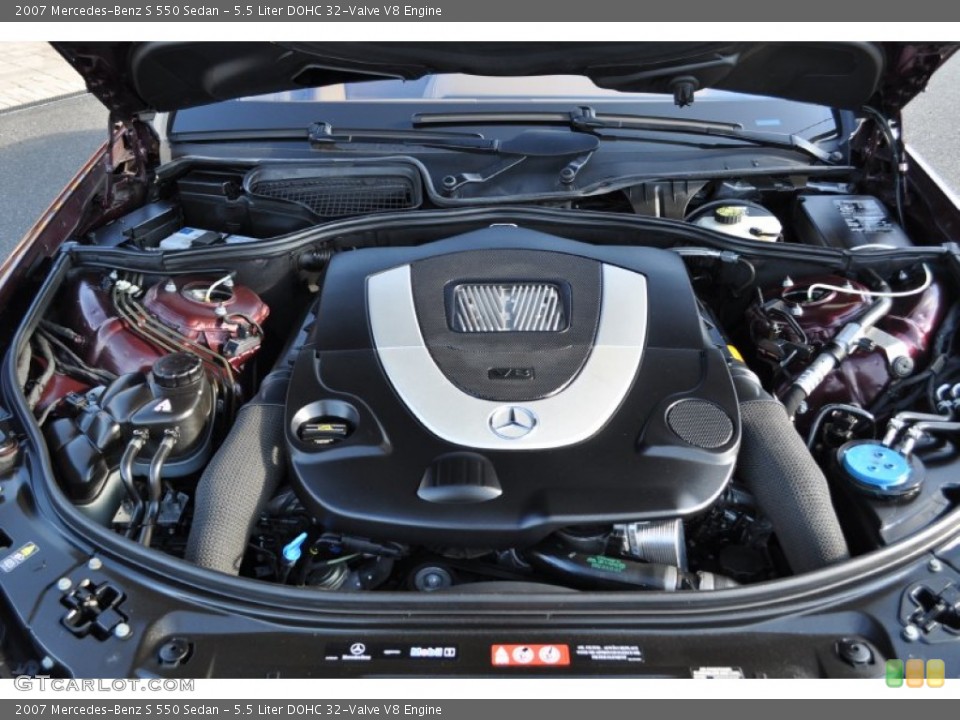 5.5 Liter DOHC 32-Valve V8 Engine for the 2007 Mercedes-Benz S #57258065