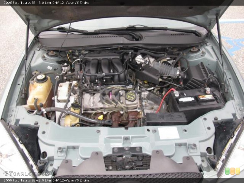 3.0 Liter OHV 12-Valve V6 Engine for the 2006 Ford Taurus #57261698