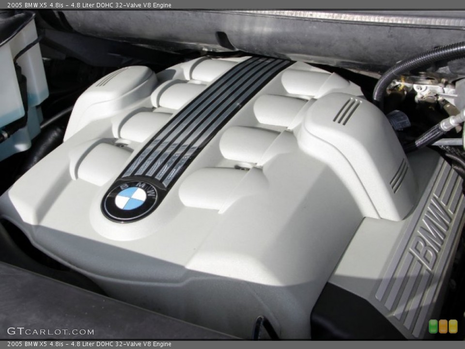 4.8 Liter DOHC 32-Valve V8 Engine for the 2005 BMW X5 #57262745