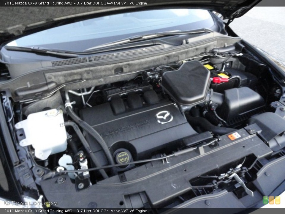 3.7 Liter DOHC 24-Valve VVT V6 Engine for the 2011 Mazda CX-9 #57263105
