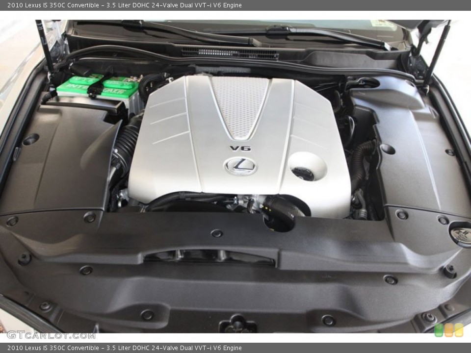 3.5 Liter DOHC 24-Valve Dual VVT-i V6 Engine for the 2010 Lexus IS #57264086