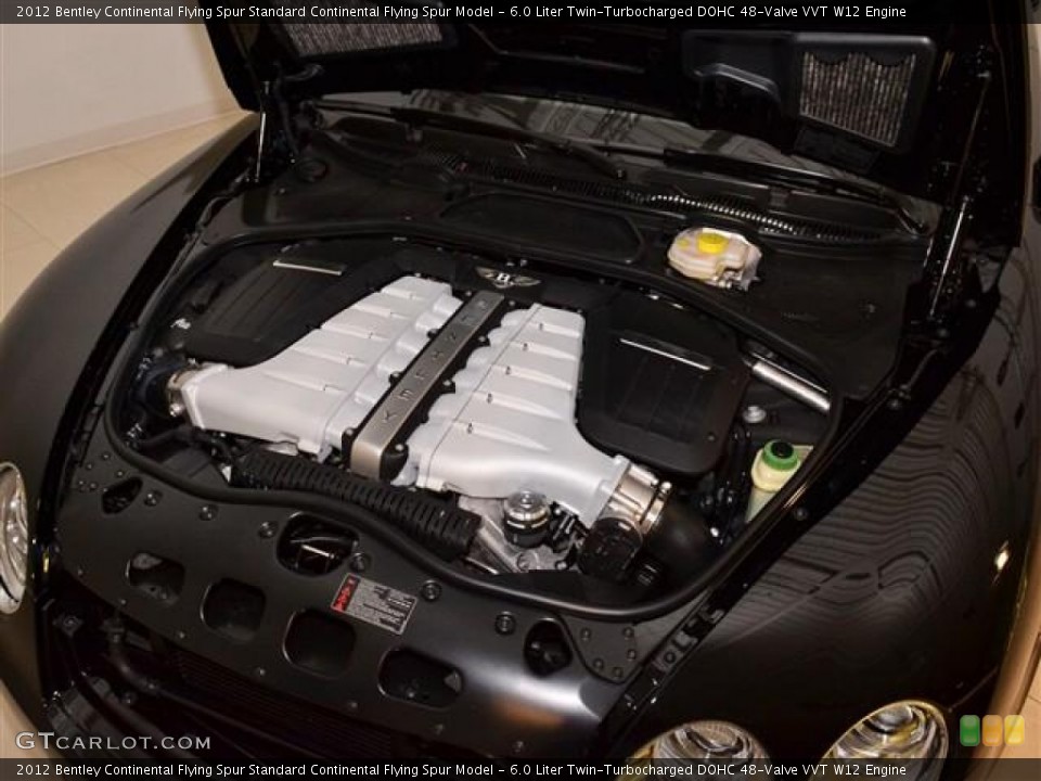 6.0 Liter Twin-Turbocharged DOHC 48-Valve VVT W12 Engine for the 2012 Bentley Continental Flying Spur #57264423