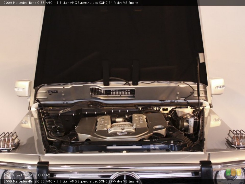 5.5 Liter AMG Supercharged SOHC 24-Valve V8 Engine for the 2009 Mercedes-Benz G #57278838
