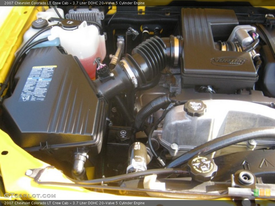 3.7 Liter DOHC 20-Valve 5 Cylinder Engine for the 2007 Chevrolet Colorado #57281211