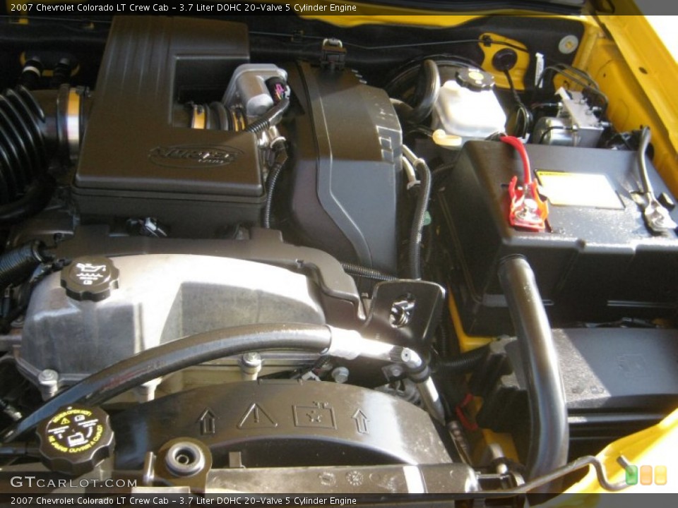 3.7 Liter DOHC 20-Valve 5 Cylinder Engine for the 2007 Chevrolet Colorado #57281220