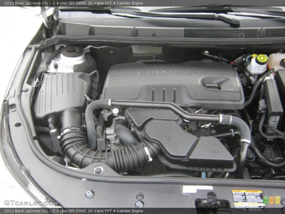 2.4 Liter SIDI DOHC 16-Valve VVT 4 Cylinder Engine for the 2011 Buick LaCrosse #57282716