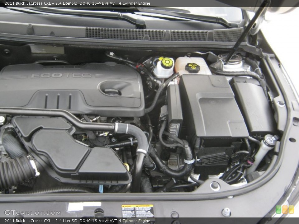 2.4 Liter SIDI DOHC 16-Valve VVT 4 Cylinder Engine for the 2011 Buick LaCrosse #57282727