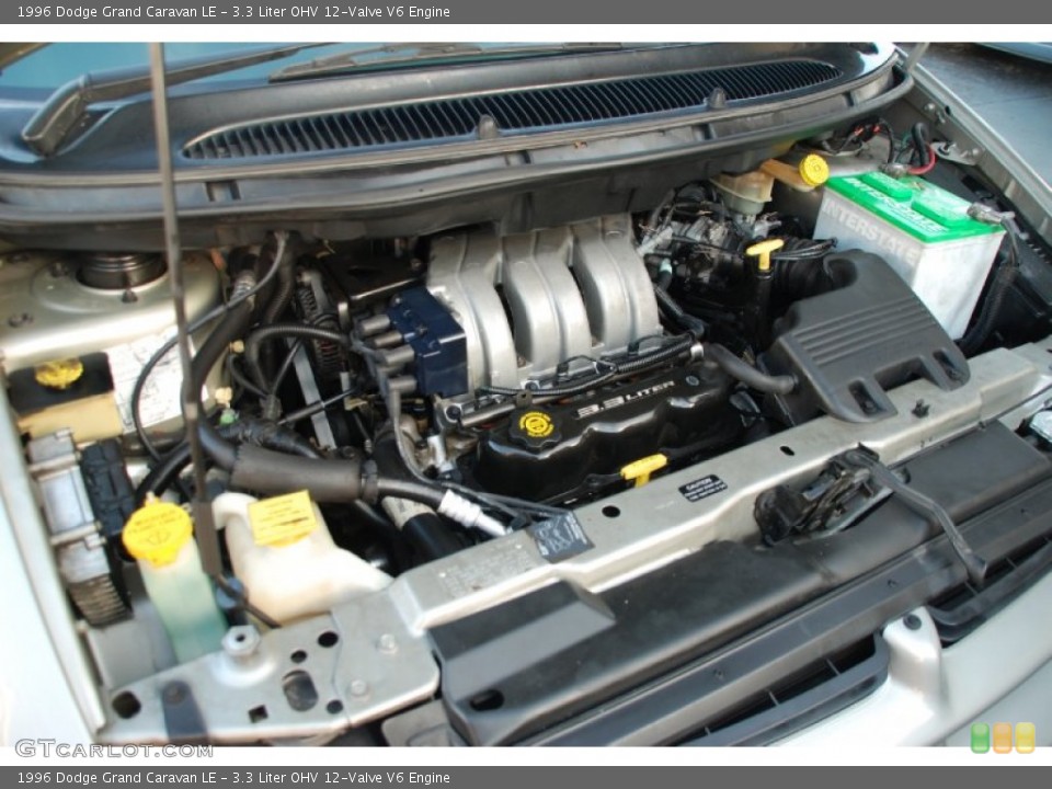 3.3 Liter OHV 12-Valve V6 Engine for the 1996 Dodge Grand Caravan #57283073