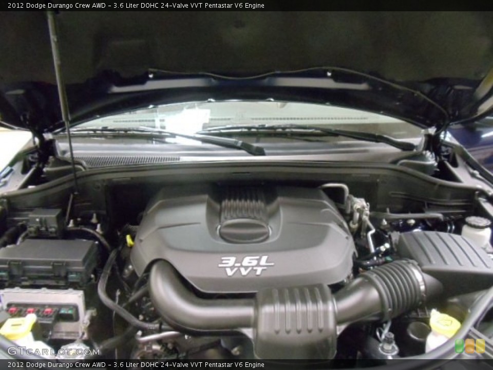 3.6 Liter DOHC 24-Valve VVT Pentastar V6 Engine for the 2012 Dodge Durango #57289839