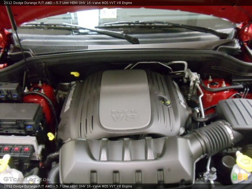 5.7 Liter HEMI OHV 16-Valve MDS VVT V8 Engine for the 2012 Dodge Durango #57290331