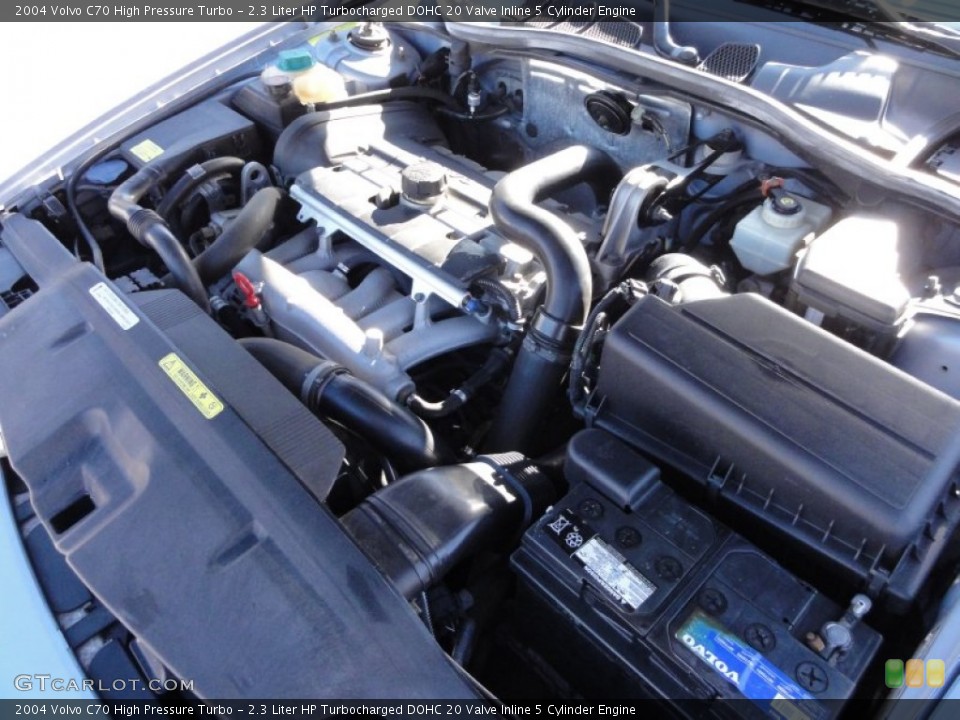 2.3 Liter HP Turbocharged DOHC 20 Valve Inline 5 Cylinder Engine for the 2004 Volvo C70 #57294153