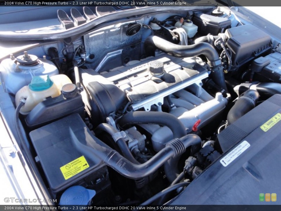 2.3 Liter HP Turbocharged DOHC 20 Valve Inline 5 Cylinder Engine for the 2004 Volvo C70 #57294162
