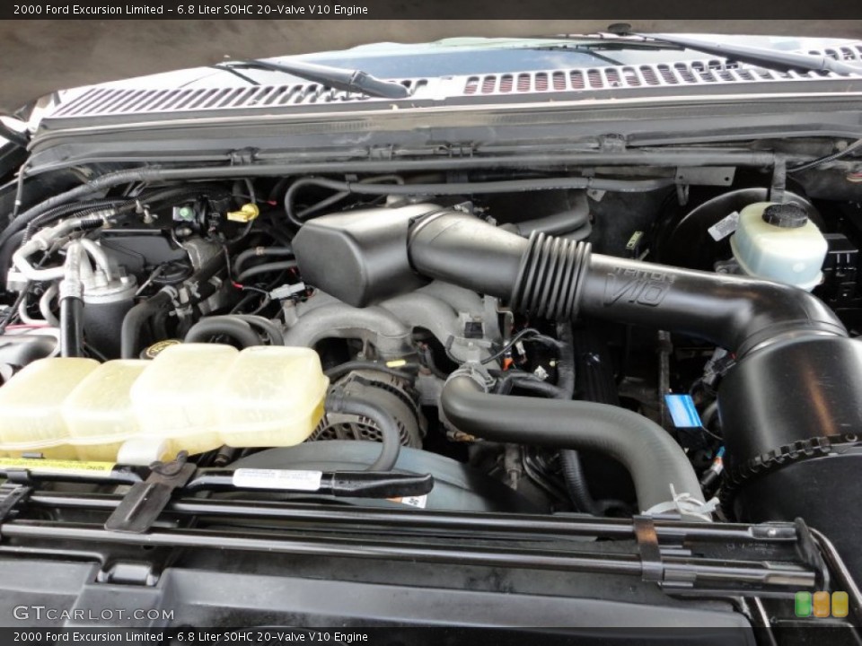 6.8 Liter SOHC 20-Valve V10 Engine for the 2000 Ford Excursion #57302205
