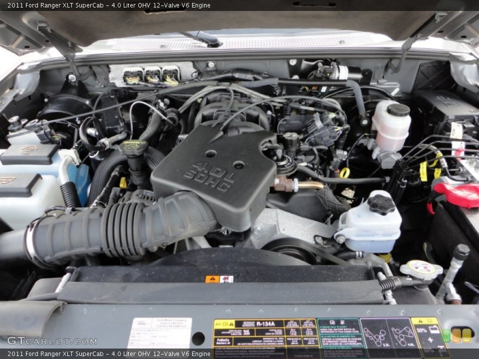 4.0 Liter OHV 12-Valve V6 Engine for the 2011 Ford Ranger #57303660