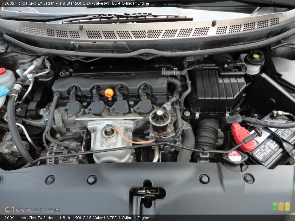 1.8 Liter SOHC 16-Valve i-VTEC 4 Cylinder Engine for the 2009 Honda Civic #57309213