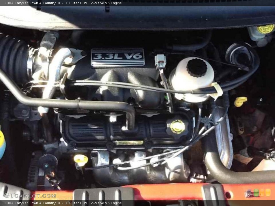 3.3 Liter OHV 12-Valve V6 2004 Chrysler Town & Country Engine