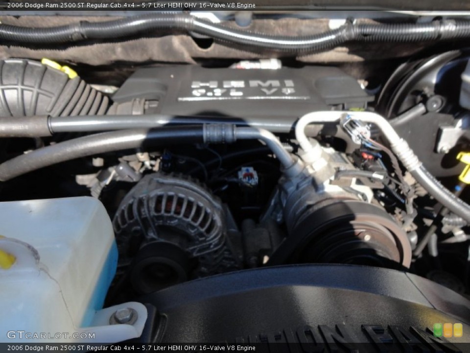5.7 Liter HEMI OHV 16-Valve V8 Engine for the 2006 Dodge Ram 2500 #57314770