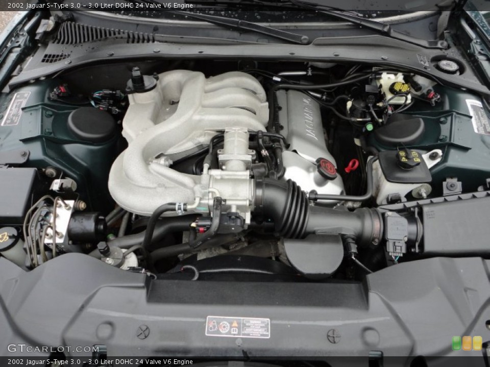 3.0 Liter DOHC 24 Valve V6 Engine for the 2002 Jaguar S-Type #57320809