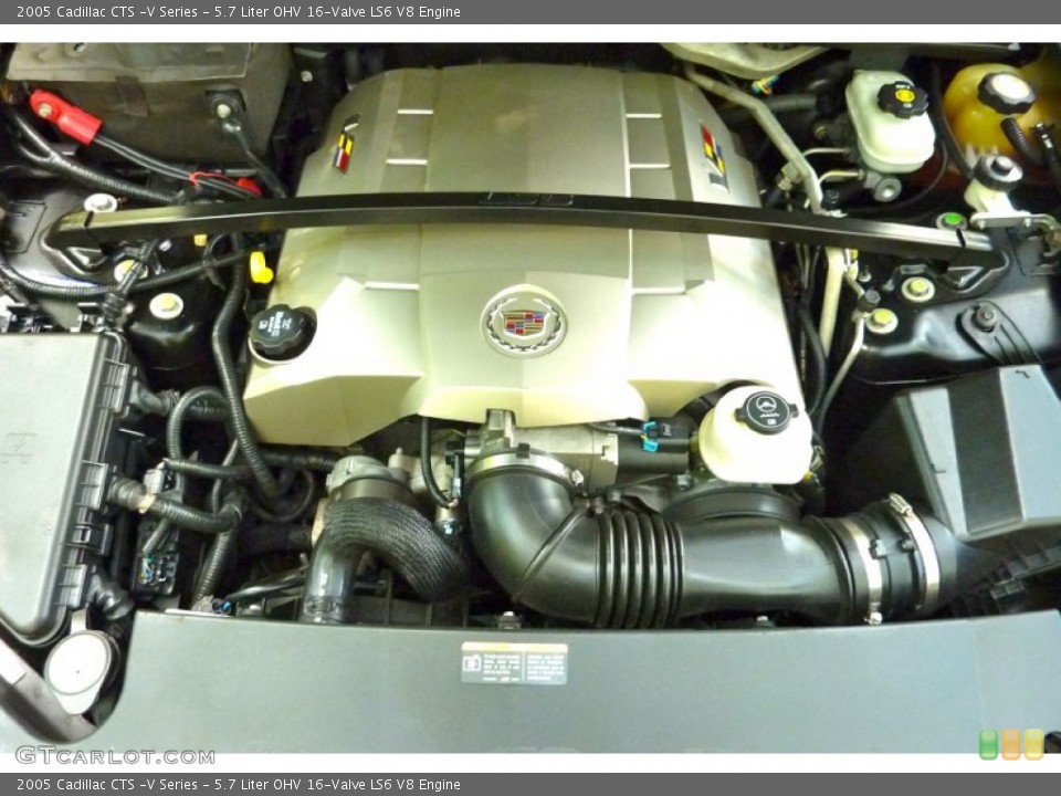 5.7 Liter OHV 16-Valve LS6 V8 Engine for the 2005 Cadillac CTS #57325231